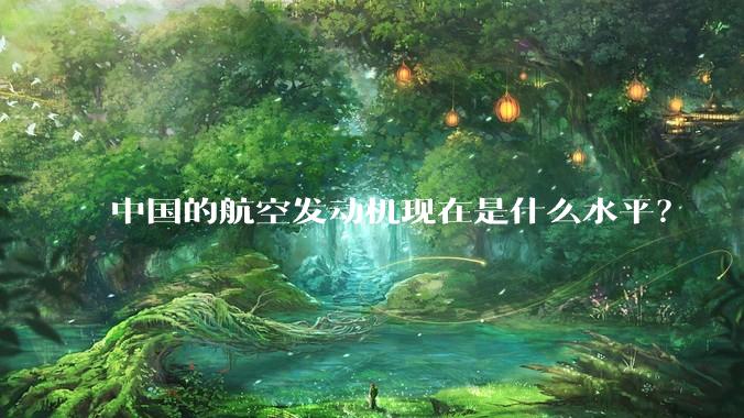 中国的航空发动机现在是什么水平？
