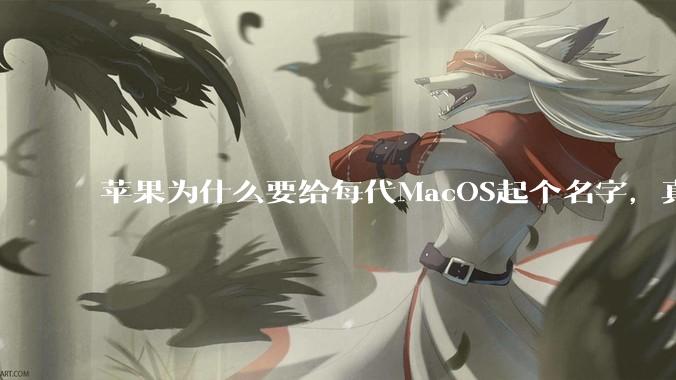 苹果为什么要给每代MacOS起个名字，真以为人们记得住分得清吗？